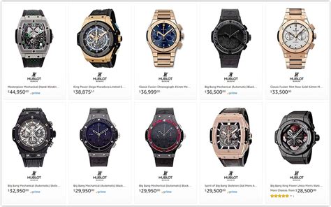 hublot price list 2016|Hublot starting price.